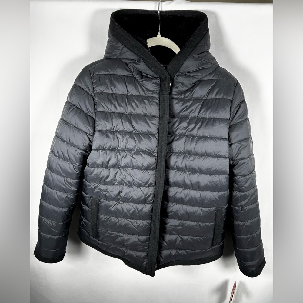 Rebecca Minkoff Reversible Black Puffer / Faux Fur Jacket - NWT